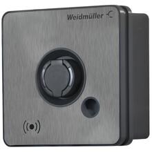 Weidmüller Wallbox, Steckdose Typ 2, MID-konformer Zähler, Modbus TCP, schwarz