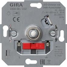 Gira LED-Dimmeinsatz mit Dreh-Ausschalter (030000)