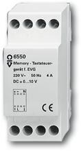 Busch-Jaeger 6550 Busch-Memory-Taststeuergerät Dimmer, REG, 1-10V (2CKA006550A0016)