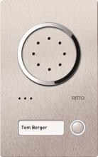 Ritto Acero Türstation Audio 1 Wohneinheit edelstahl (1810120)