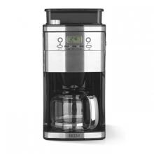 BEEM Fresh-Aroma-Perfect Superior Filter-Kaffeemaschine, mit Mahlwerk, Glas, 1050W, 1,5L, edelstahl (03201)