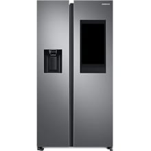 Samsung RS6HA8880S9 Side-by-Side Kombination, 91,2cm breit, 614L, No Frost+, Twin Cooling+, Space Max, Wasser/Eiswürfel/Crushed Ice, Edelstahl-Look