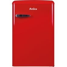 Amica VKS 15620-1 R Retro Kühlschrank, Vollraum , 88 cm Höhe, chili red