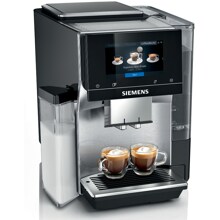 Siemens TQ707D03 Kaffeevollautomat, 1500W, 13 Programme, aromaSelect, aromaDouble Shot, Intelligente Aromaanpassung, Silber