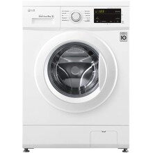 LG F14WM8MC0E 7 kg Frontlader Waschmaschine, 60 cm breit, 1400U/Min, AquaStop, Digitales Touchdisplay, Restanzeige, Startzeitvorwahl, weiß