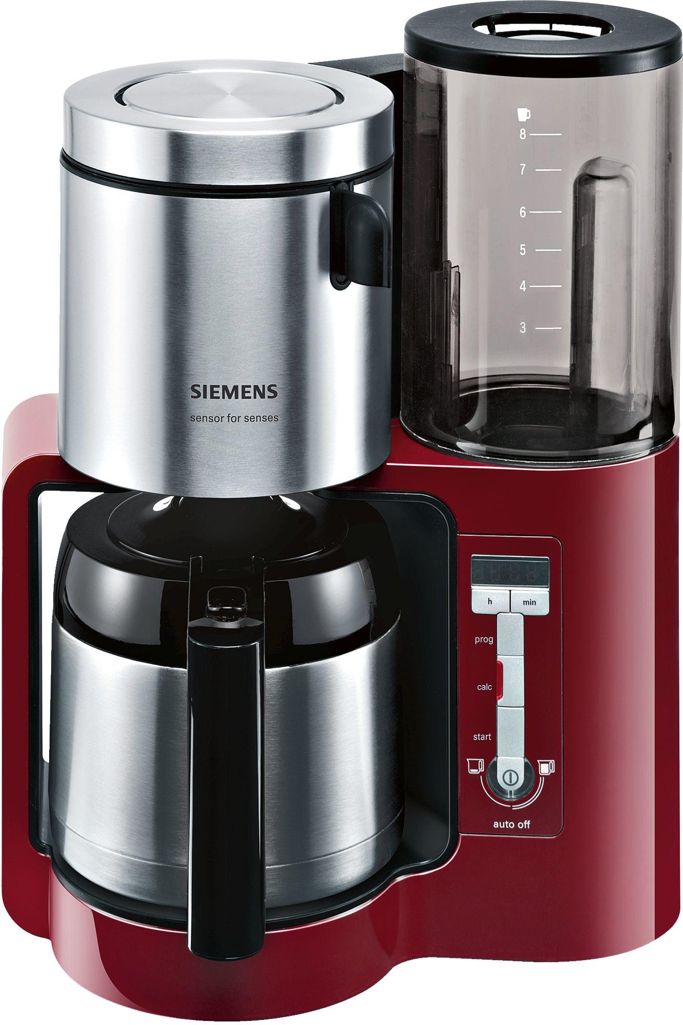 Siemens TC86504 Kaffeemaschine mit Filter 1100W Thermoskanne 8 12  